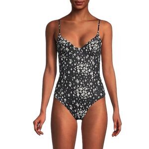 Onia Chelsea One Piece Daisy Print Swimsuit - Women's Small - New with Tags